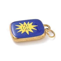 Printing 304 Stainless Steel Pendants&nbsp;STAS-D206-01A-G