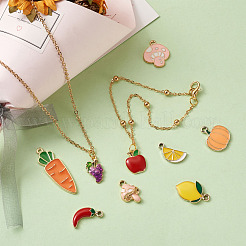 Alloy Enamel Pendants&nbsp;ENAM-CD0001-06