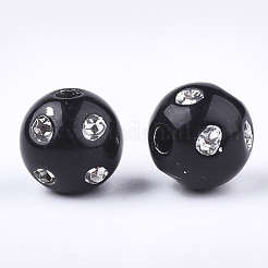 Plating Acrylic Beads&nbsp;PACR-S186-10mm-A01