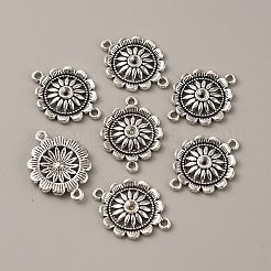 Tibetan Style Alloy Connector Rhinestone Settings&nbsp;FIND-CJC0016-20AS