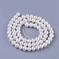 Potato Natural Cultured Freshwater Pearl Beads Strands&nbsp;PEAR-E007-4-5mm-AAA