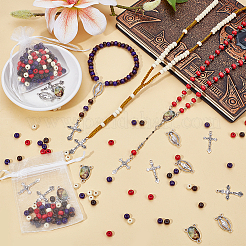 DIY Rosary Bead Jewelry Making Kits&nbsp;DIY-NB0014-52