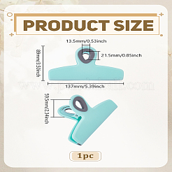 Stainless Steel & TPR Plastic Bag Sealing Clip&nbsp;AJEW-WH0604-64