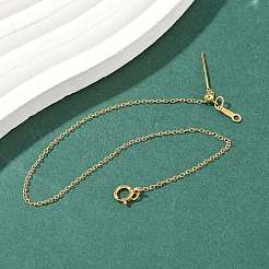 1/20 14K Gold Filled Cable Chains Bracelets for Women&nbsp;BJEW-Z102-01G