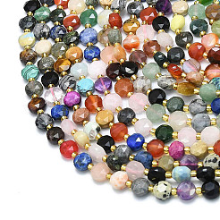 Natural & Synthetic Mixed Gemstone Beads Strands&nbsp;G-C116-A44-02