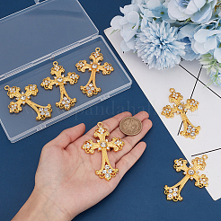 6Pcs Alloy Big Gothic Pendants&nbsp;ALRI-UN0001-05