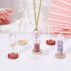 10Pcs 2 Colors Glass Dome Cover&nbsp;DJEW-NB0001-17