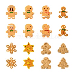 48Pcs Resin Cabochons&nbsp;CRES-LS0001-10