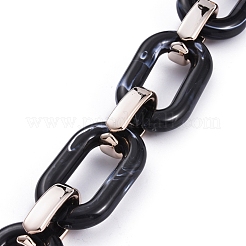 Handmade Acrylic Cable Chains&nbsp;AJEW-JB00634-04