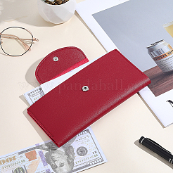 Rectangle PU Leather Credit Card Wallets&nbsp;AJEW-WH20054-291D