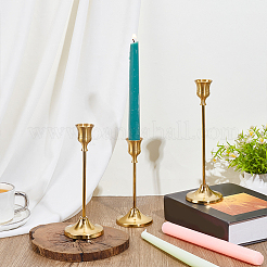 Aluminum Candle Holders&nbsp;AJEW-WH0678-23G