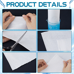 Square Water-absorbent Blotting Paper&nbsp;AJEW-WH0643-015
