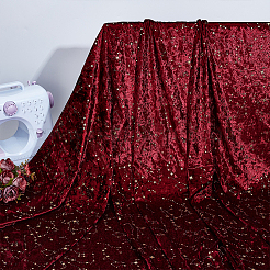 1M Velvet Spandex Fabric&nbsp;DIY-BC0017-52C
