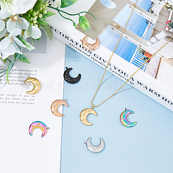 10Pcs 5 Colors 304 Stainless Steel Pendants&nbsp;STAS-DC0013-61