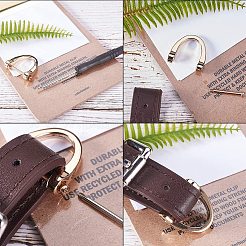 Alloy D-Ring Shackles Clasps&nbsp;PALLOY-PH0005-82