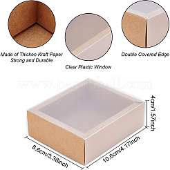 Kraft Paper Jewelry Boxes&nbsp;CON-WH0068-65E