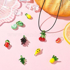 10Pcs 10 Styles Handmade Lampwork Pendants&nbsp;LAMP-CJ0002-70