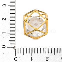 Brass & Glass Pendants&nbsp;KK-CBA74BF-04G