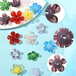16Pcs 8 Colors Handmade Lampwork Beads&nbsp;LAMP-FS0001-26