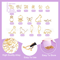 32Pcs 16 Styles Alloy Pendants&nbsp;FIND-FW0001-15