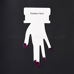Hand Shaped Cardboard Paper Bracelet Display Cards&nbsp;LS-CDIS-F004-01A