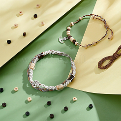 DIY Cord Bracelet Making Kit&nbsp;DIY-PH0009-18
