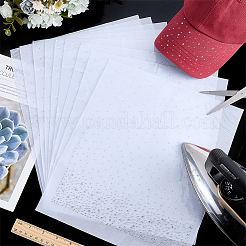 14Pcs Glass Rhinestone HTV Transfer Vinyl Sheets&nbsp;DIY-FG0010-29A