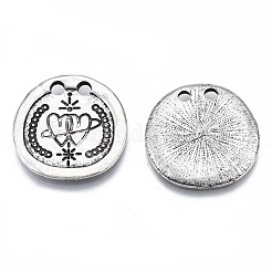 Tibetan Style Alloy Links Connectors&nbsp;PALLOY-Q441-061-RS