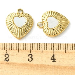 Ion Plating(IP) 304 Stainless Steel Pave Shell Pendants&nbsp;FIND-Z028-11G