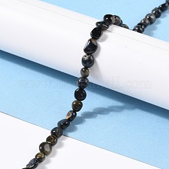 Natural Blue Tiger Eye Beads Strands&nbsp;G-G018-46
