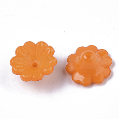 Opaque AS Plastic Bead Caps&nbsp;MACR-T039-019D