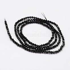 Natural Black Spinel Beads Strands&nbsp;LS-G-K185-09