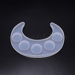 Moon Shape Tray Silicone Molds&nbsp;DIY-TAC0008-61