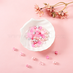 200Pcs 10 Styles DIY Glass Round Beads Sets&nbsp;DIY-CJ0001-95