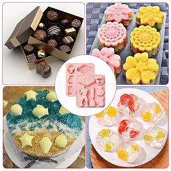 2Pcs Boxing Theme Silicone Molds for DIY Craft&nbsp;ST-CJ0007-83