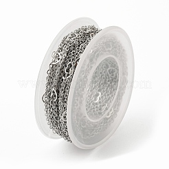 Tarnish Resistant 304 Stainless Steel Cable Chains&nbsp;CHS-F015-11P