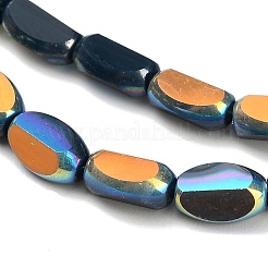 Electroplate Opaque Glass Beads&nbsp;EGLA-H112-06-HR05