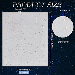 Glitter Hotfix Rhinestone Sheet&nbsp;DIY-WH0308-441A