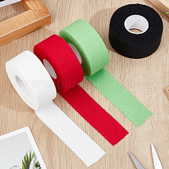 4 Rolls 4 Colors Cotton Underwrap Bandages&nbsp;AJEW-CY0002-37