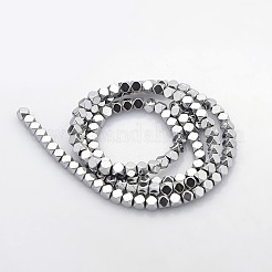 Electroplate Non-magnetic Synthetic Hematite Beads Strands&nbsp;G-J212B-02