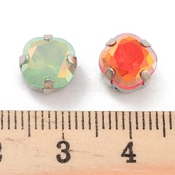 Square Opal Sew On Rhinestones&nbsp;RGLA-G024-07A-P
