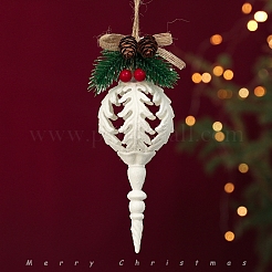 Christmas Theme Plastic Conch Pendant Decoration&nbsp;PW-WGAD5C3-01-1