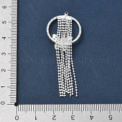 Brass Big Pendants&nbsp;KK-CBAB0CF-11S