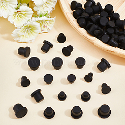50Pcs 5 Styles Silicone Hole Plugs&nbsp;AJEW-GF0011-62H