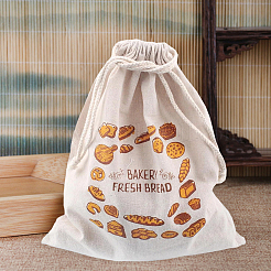 2Pcs Linen Bread Print Pouches&nbsp;AJEW-CP0003-81B