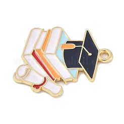 School Supplies Alloy Enamel Pandants&nbsp;FIND-M083-03E-G