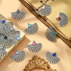 30Pcs Resin Imitation Turquoise Pendants&nbsp;RESI-CJ0003-68