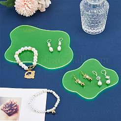 2Pcs 2 Style Acrylic Cup Mats&nbsp;AJEW-GF0008-18