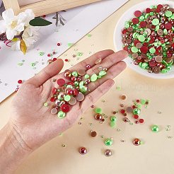 60g Resin patch multi size mixed pearl patch DIY jewelry accessories(2 bags)&nbsp;JX586H