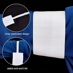 10Pcs Polyester Blank Elastic Captain's Armbands&nbsp;AJEW-CA0003-14